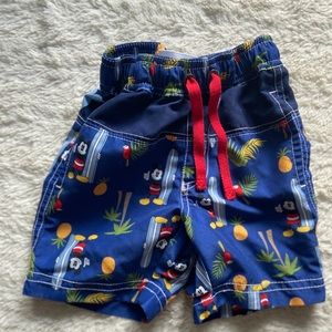 HANNA ANDERSSON Disney Mickey Mouse swim shorts 2T